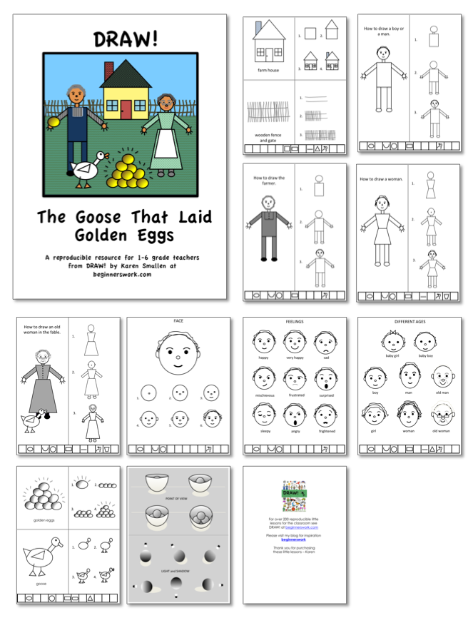 DRAW! The Goose That Laid The Golden Eggs